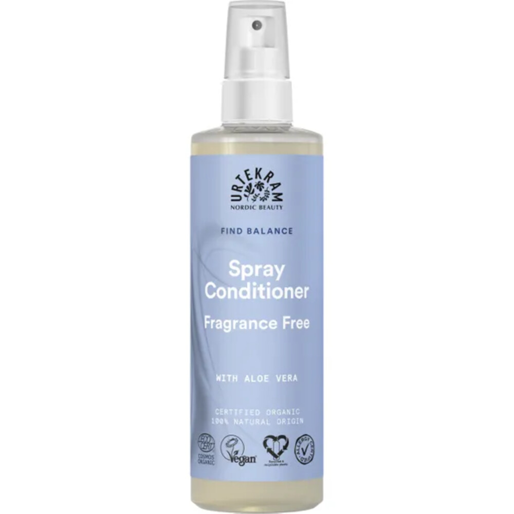Urtekram Spray Conditioner Fragrance Free 250 ml