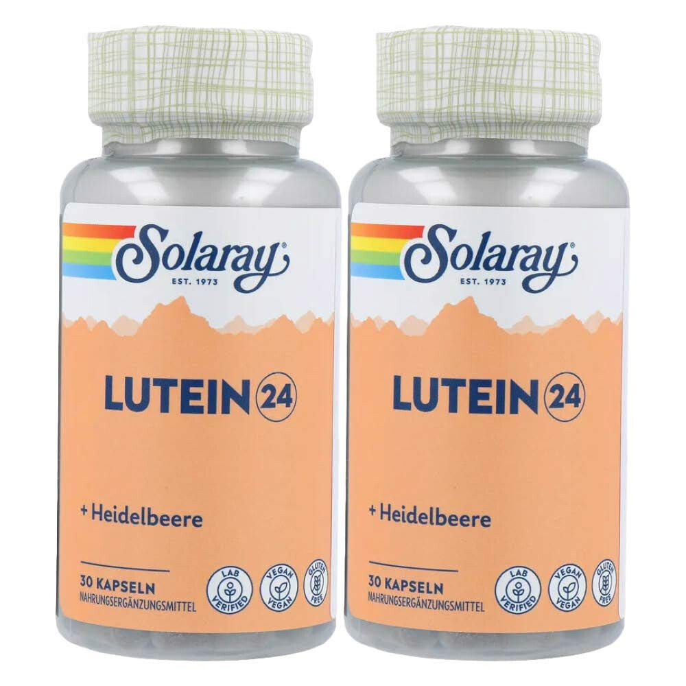 2x Solaray Luteïne 30 capsules