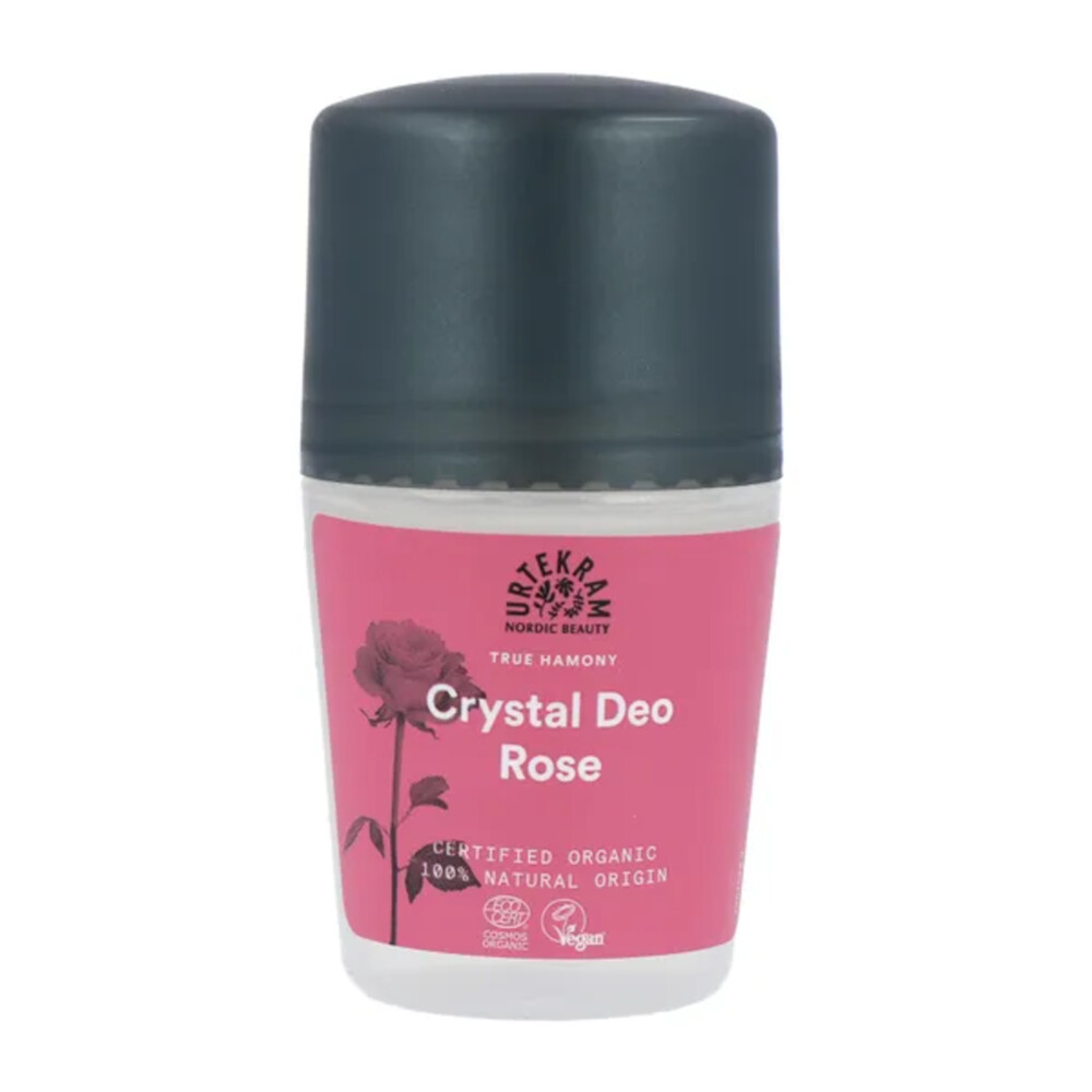 Urtekram Deoroller Crystal Rose 50 ml