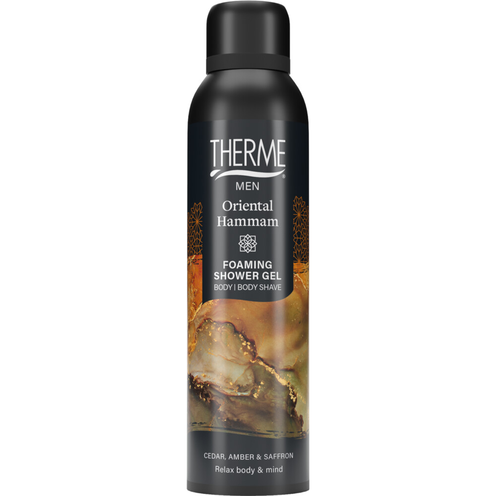 Therme Men Oriental Hammam Foaming Shower Gel 200 ml