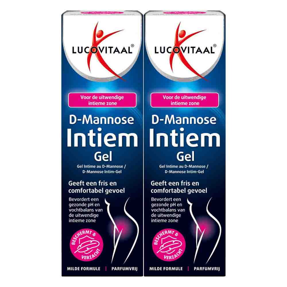 2x Lucovitaal Intiem Gel D-Mannose 50 ml