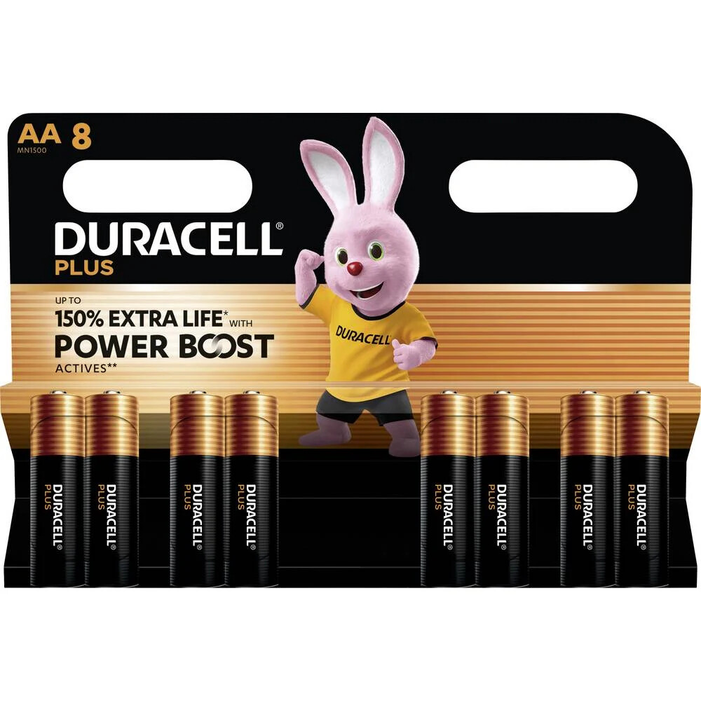 Duracell Alkaline Batterijen Mainline Bst AA 8 stuks