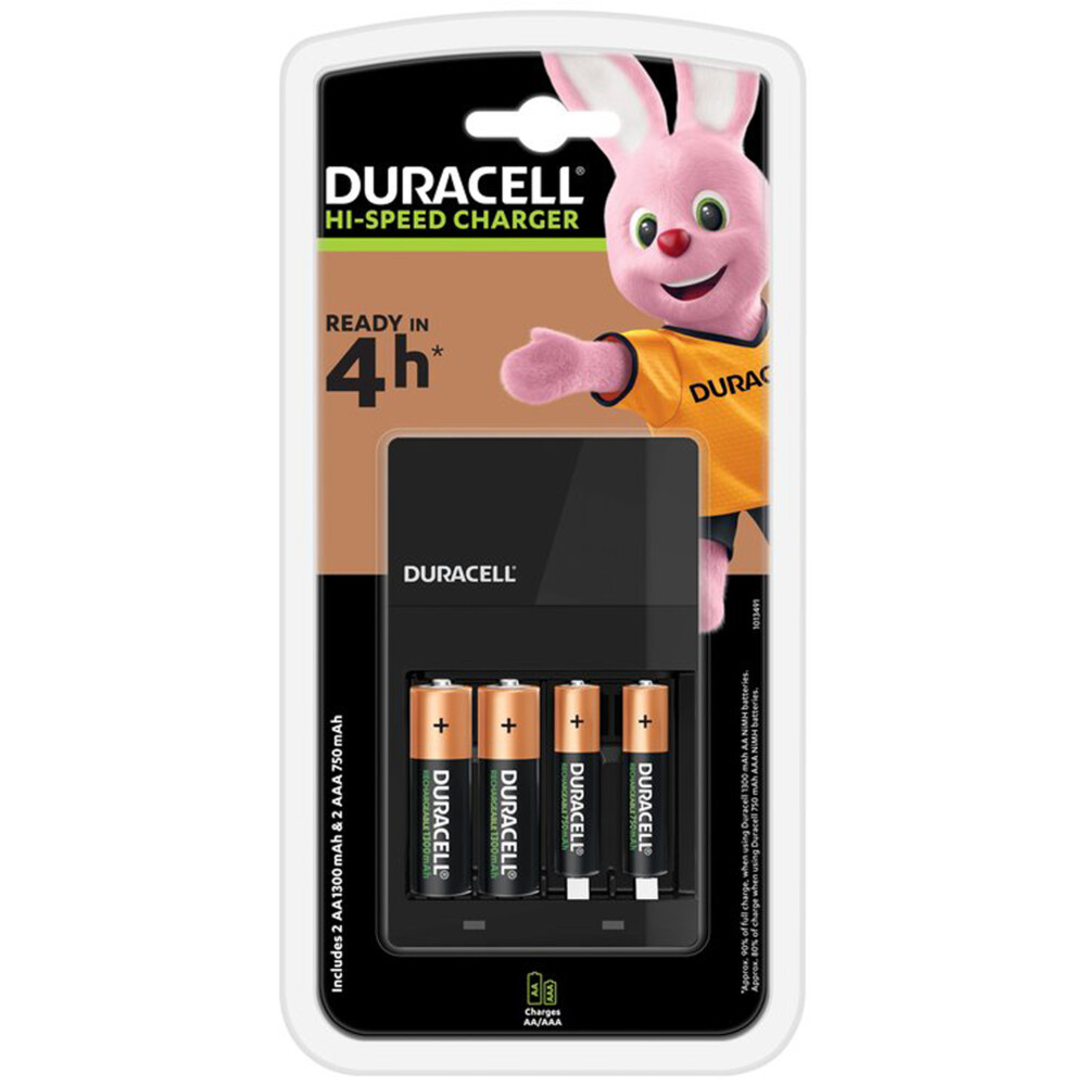 Duracell Oplader CEF14+2AA/AAA CN MON WE