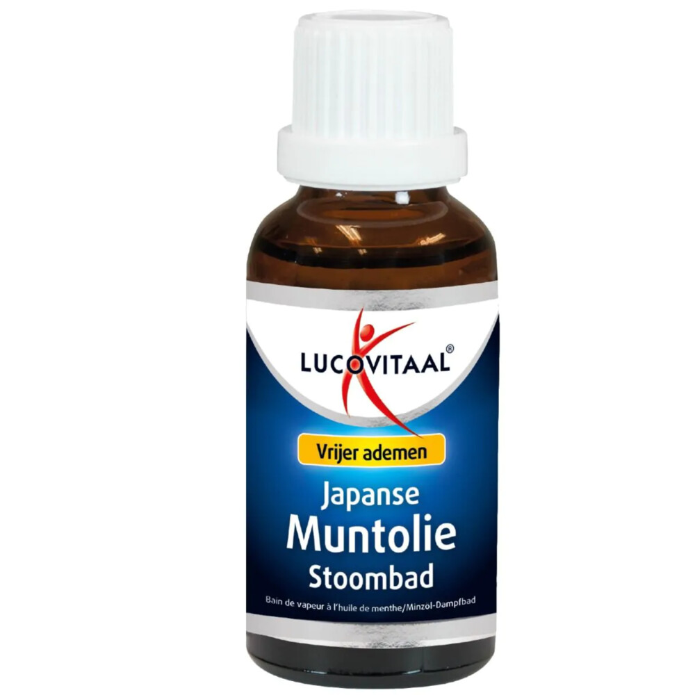 2+2 gratis: Lucovitaal Japanse Muntolie Stoombad 30 ml