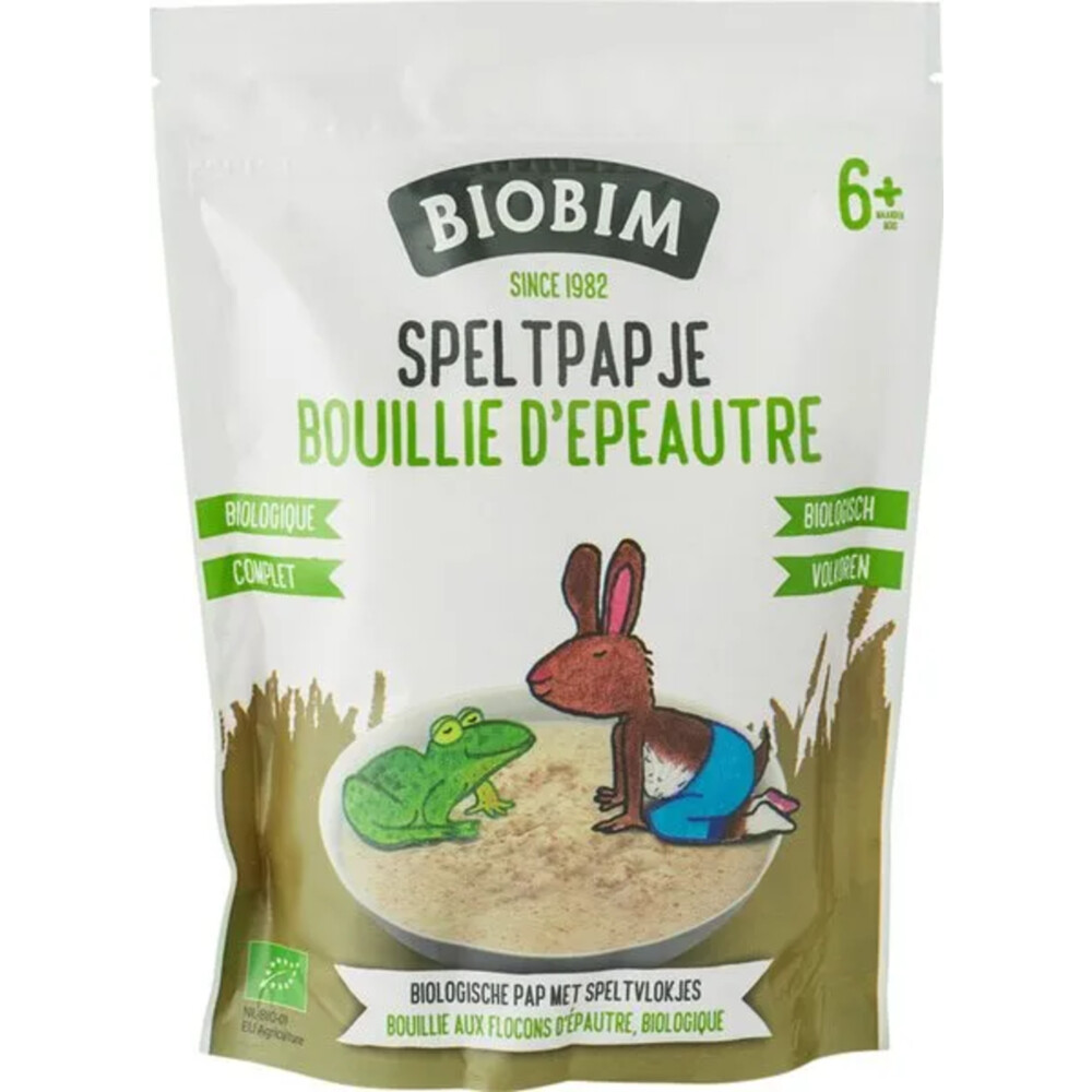 Biobim Speltpapje 6+ mnd Bio 200 gr