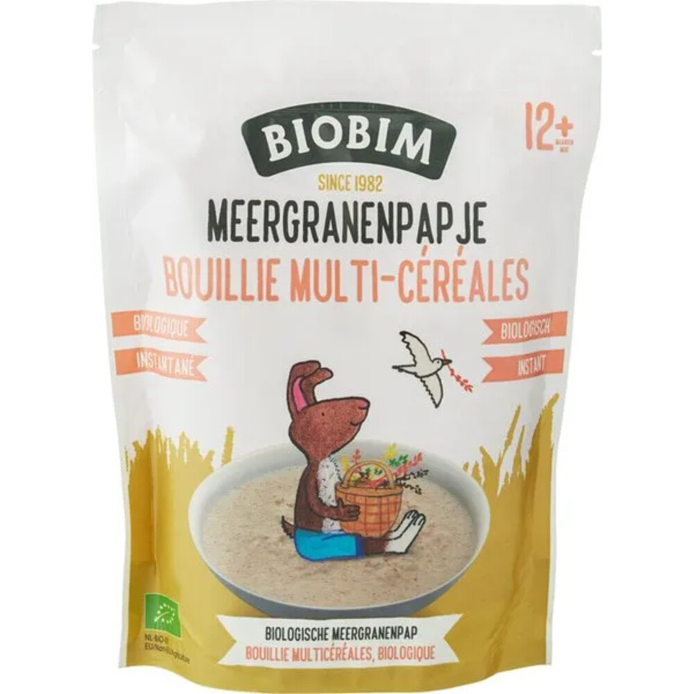 Biobim Meergranenpapje 12+ Bio 200 gr