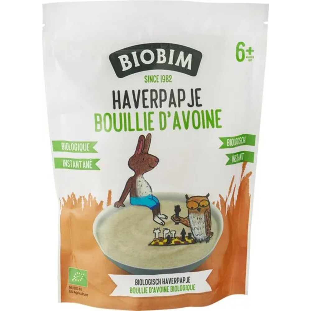 Biobim Haverpapje 6+ Bio 200 gr