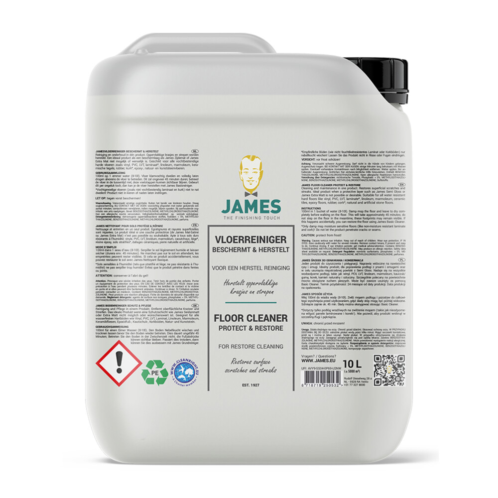James Vloerreiniger Beschermt&Herstelt 10 liter