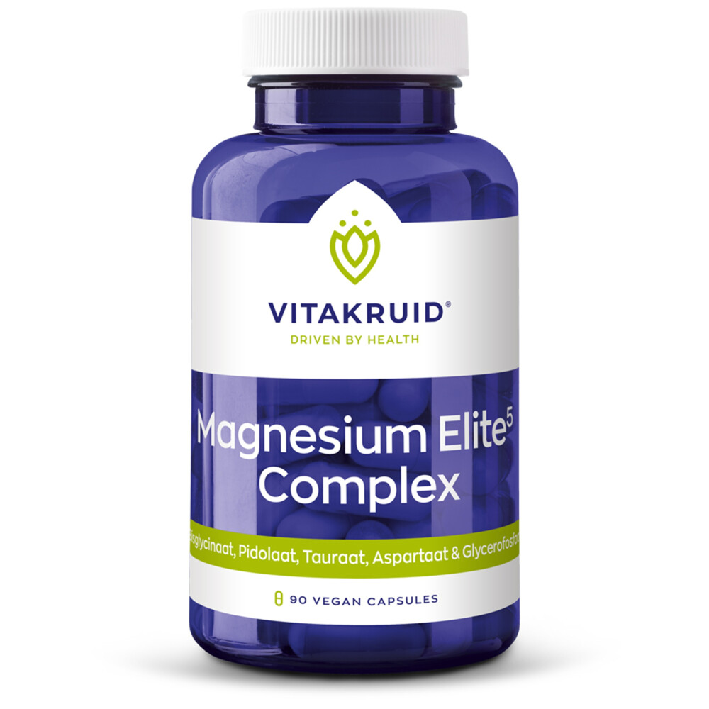 2x Vitakruid Magnesium Elite⁵ Complex 90 vegacapsules