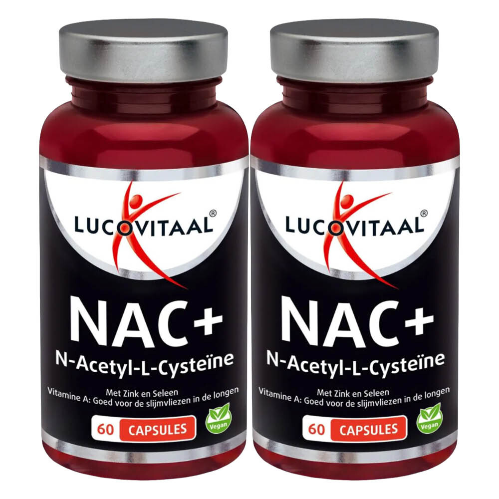 2x Lucovitaal Nac+ 60 capsules