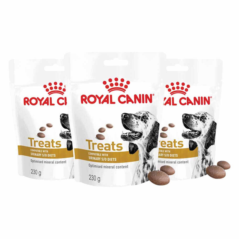 3x Royal Canin Hondensnack Urinary S/O Treats 230 gr