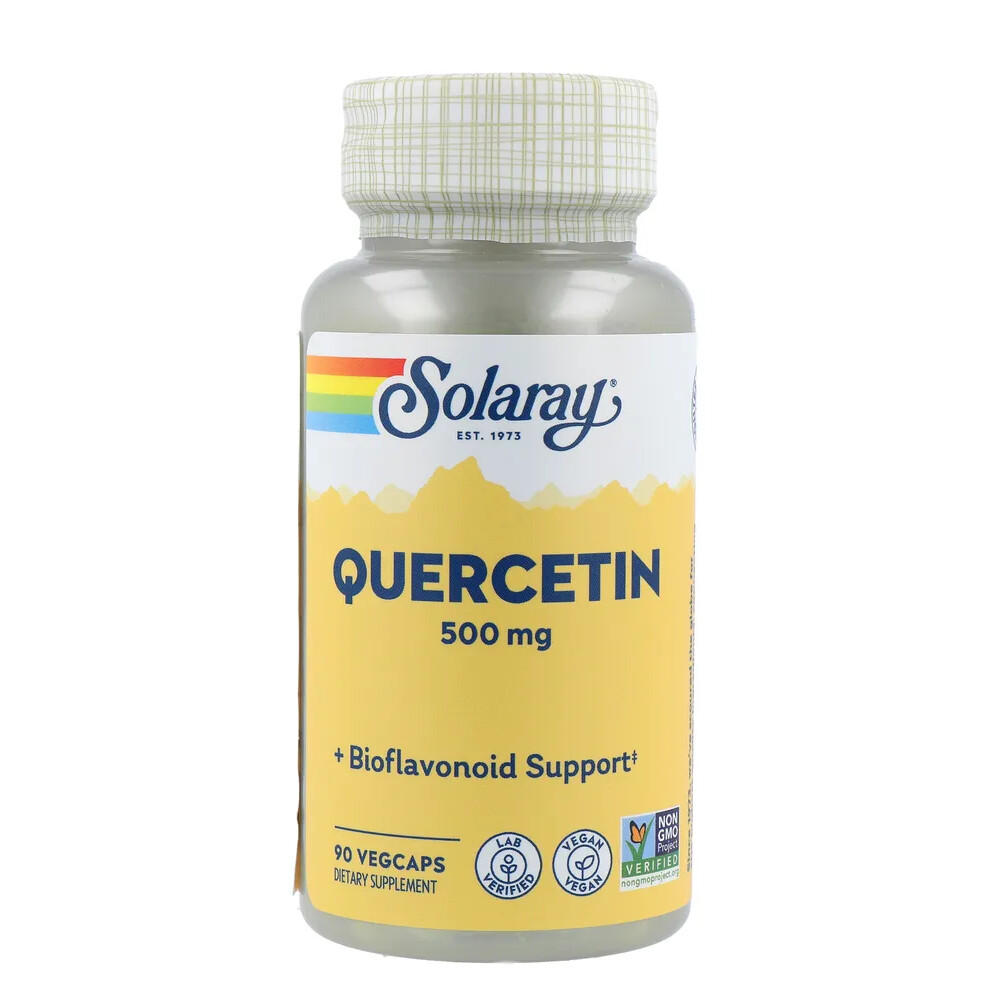 2x Solaray Quercetin 500 mg 90 capsules