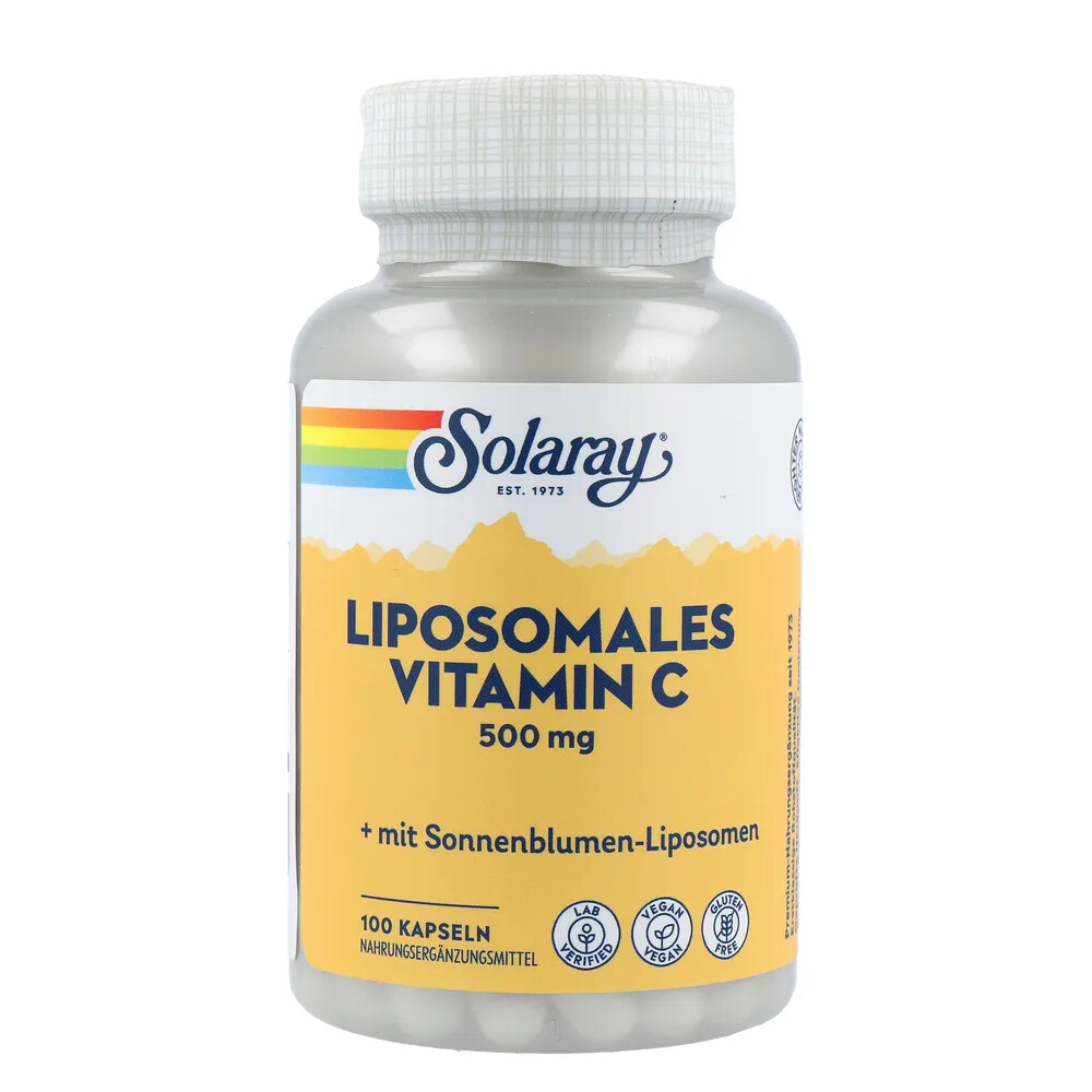 Solaray Vitamine C Liposomaal 500 mg 100 capsules