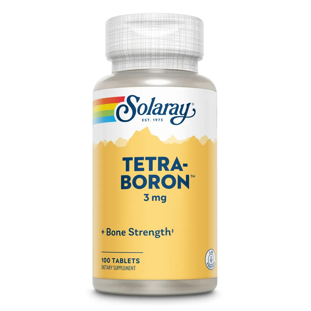 2x Solaray Borium 100 tabletten