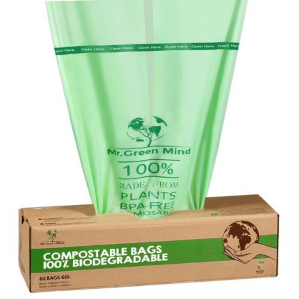 Mr. Green Mind Biozak 60 Liter 60 zakken