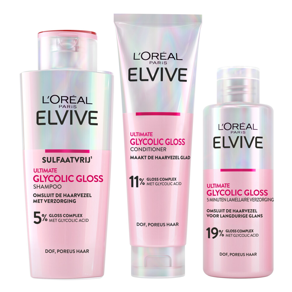 L'Oréal Elvive Glycolic Gloss Pakket