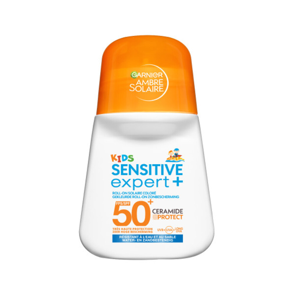 Gratis, Garnier Ambre Solaire Sensitive Expert+ Roll-on Kids Spf 50+ 50 Ml