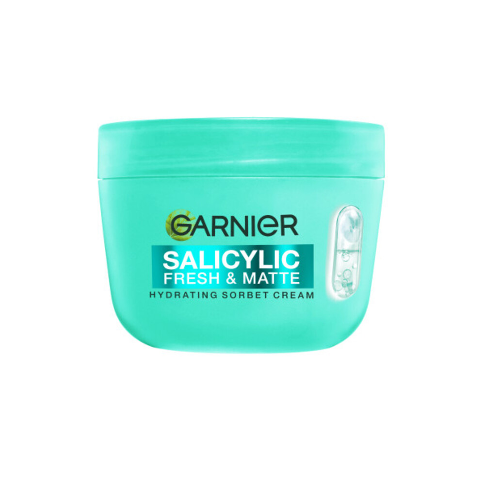 Garnier Salicylic Fresh & Matte Hydraterende Sorbet Crème 85 ml