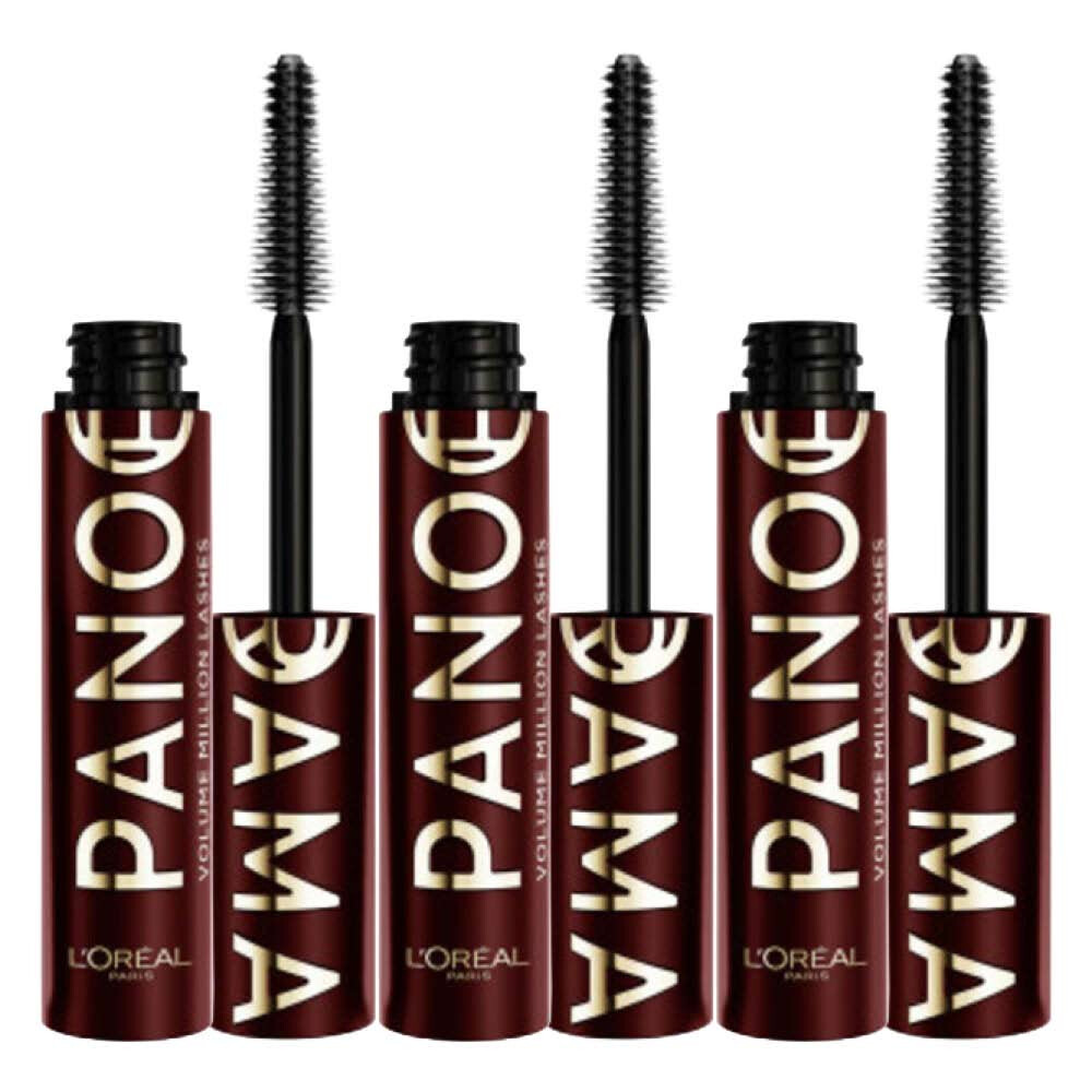 3x L'Oréal Panorama Mascara Chromatic Bordeaux 8 ml