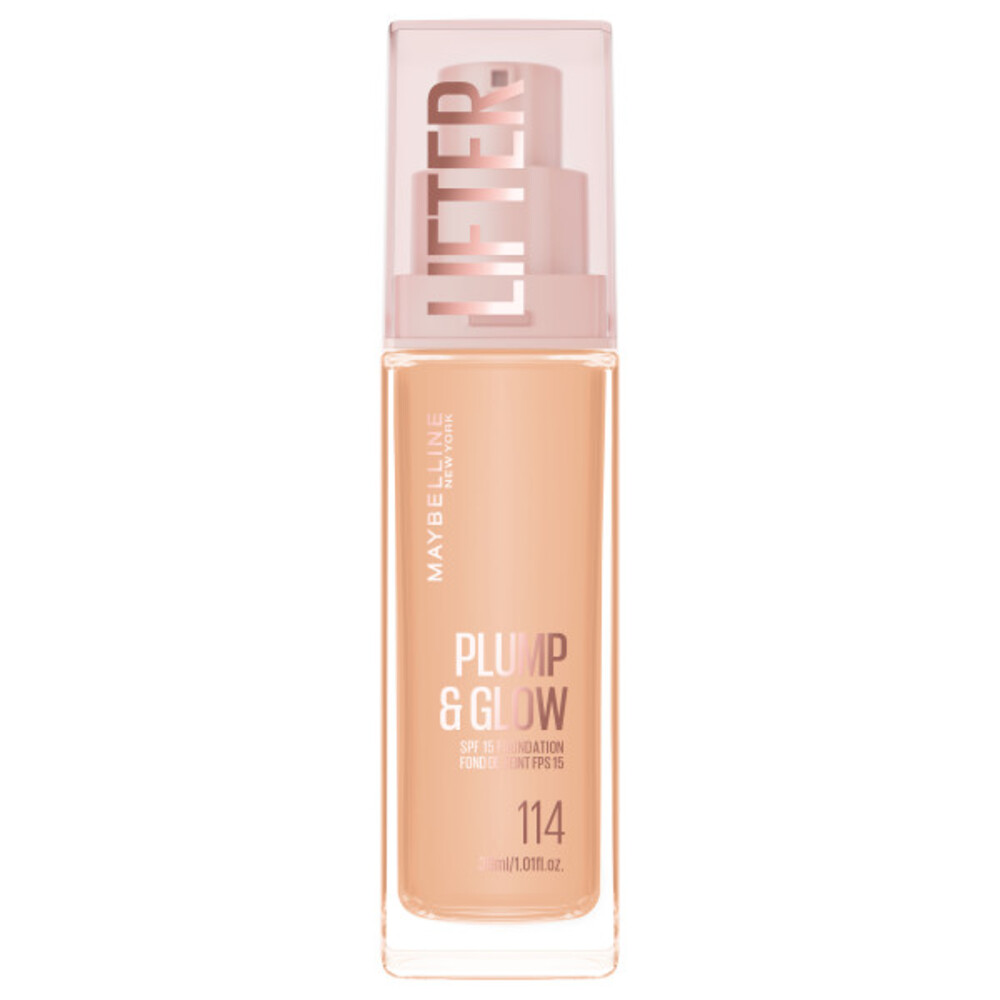 Maybelline Lifter Plump&Glow Foundation 114 30 ml