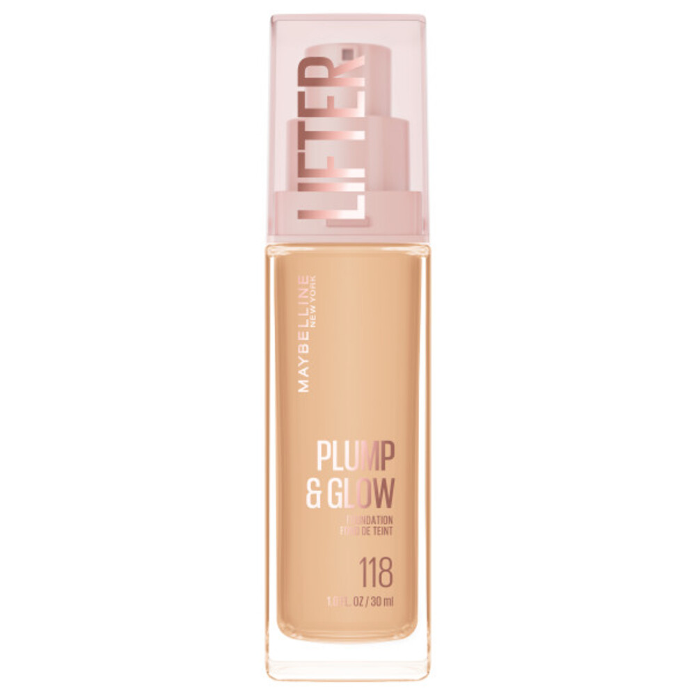 Maybelline Lifter Plump&Glow Foundation 118 30 ml