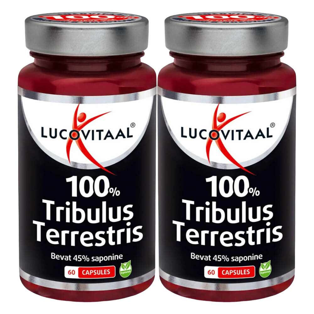 2x Lucovitaal 100% Tribulus Terrestris 60 capsules