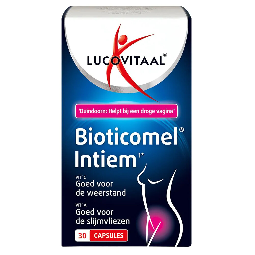 2+2 gratis: Lucovitaal Bioticomel® Intiem 30 capsules