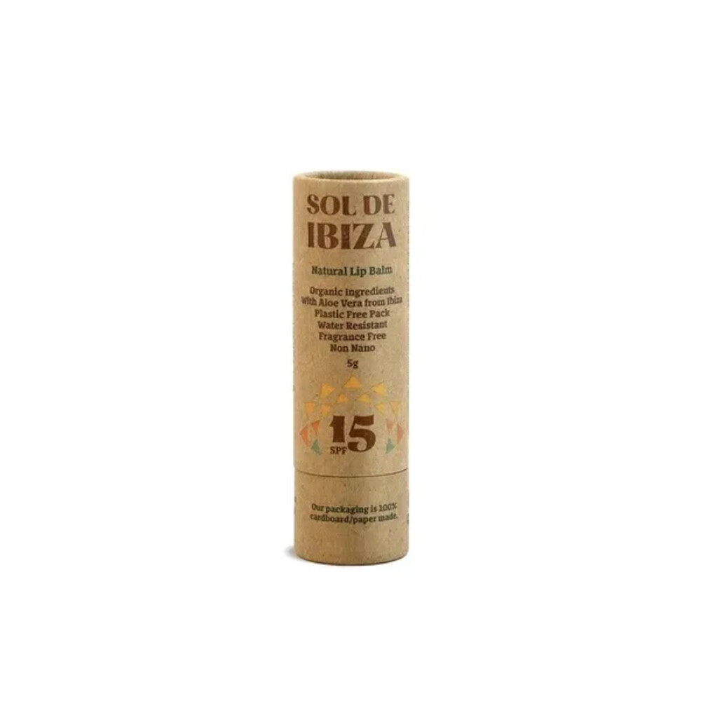 Sol de Ibiza Natural Lipbalm SPF 15 5 gr