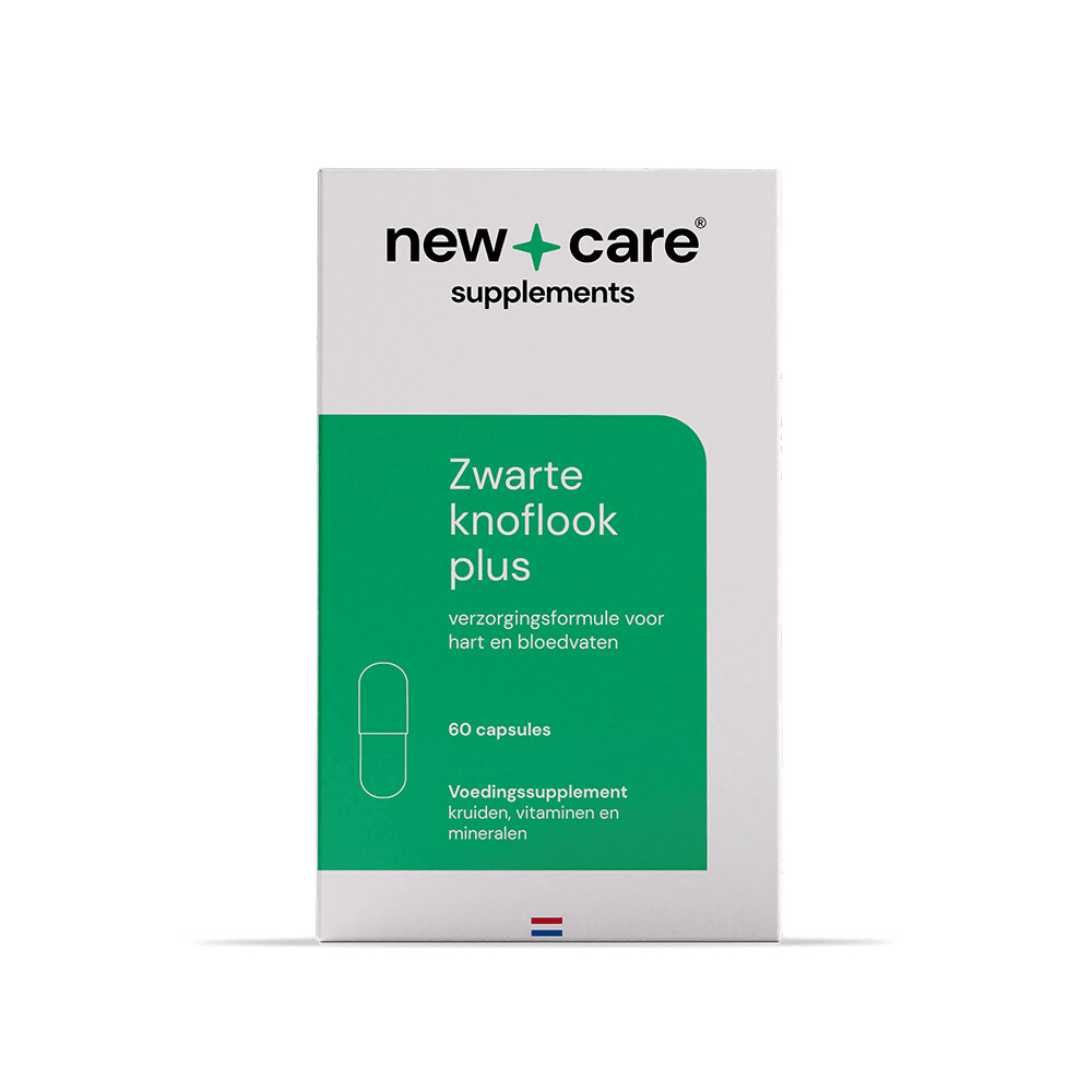 2x New Care Zwarte Knoflook Plus 60 capsules
