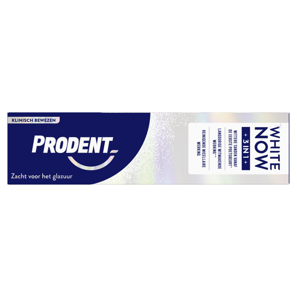 24x Prodent Tandpasta White Now 3in1 Original 75 ml
