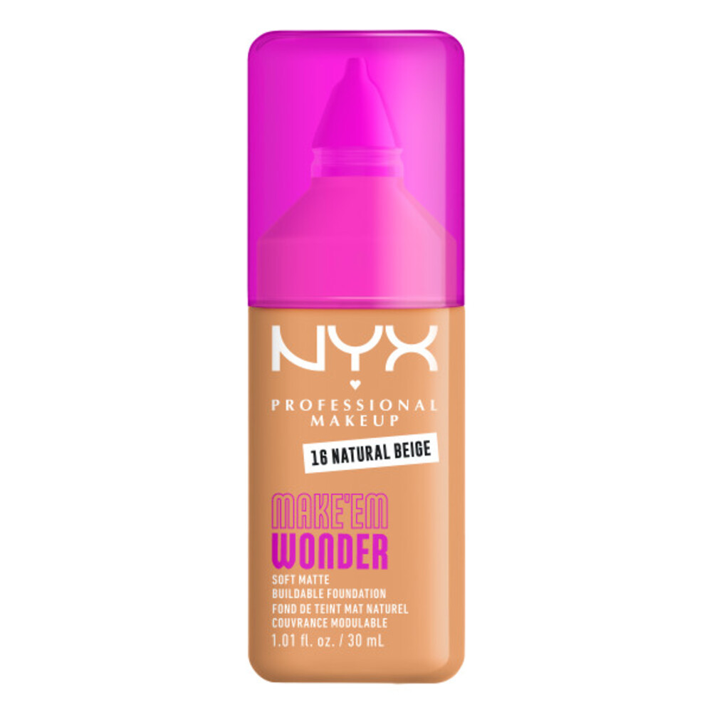 NYX Make 'EM Wonder Foundation 16 Natural Beige 30 ml