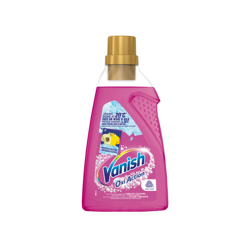 Vanish Oxi Action Vlekkenverwijderaar Gel Pink 1,5 liter