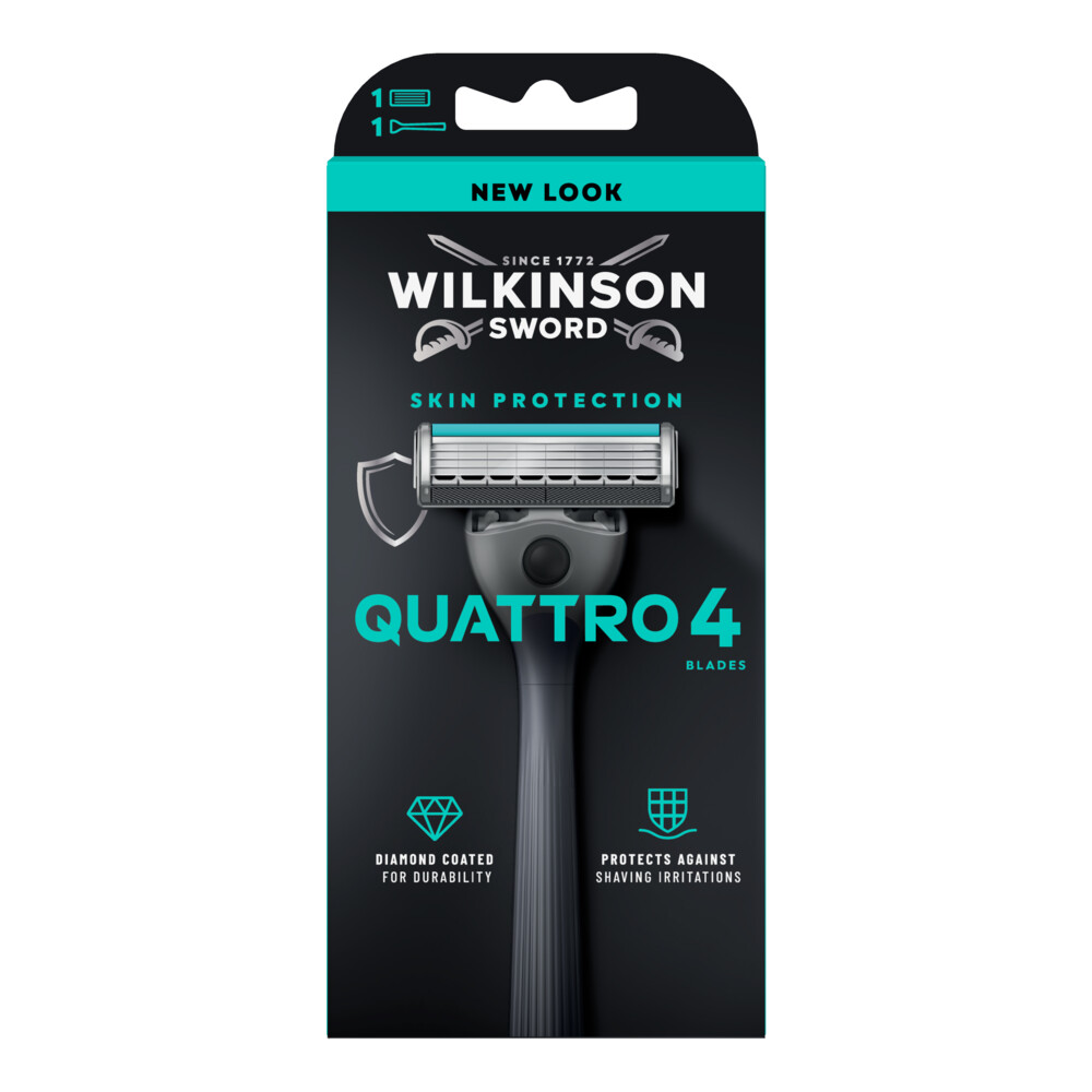 Wilkinson Quattro Scheersysteem + Navulmesjes