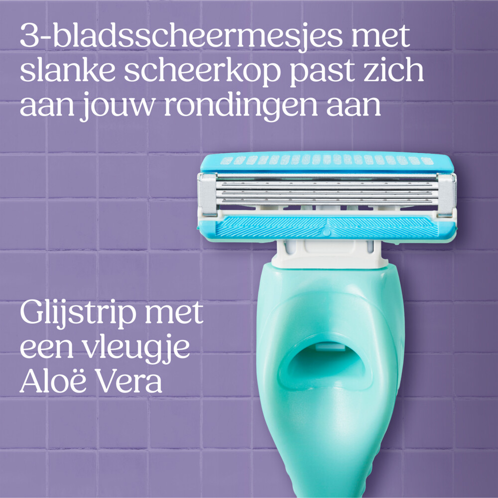 1+1 gratis: Wilkinson Intuition Bikini Care Navulmesjes 3 stuks, foto 4