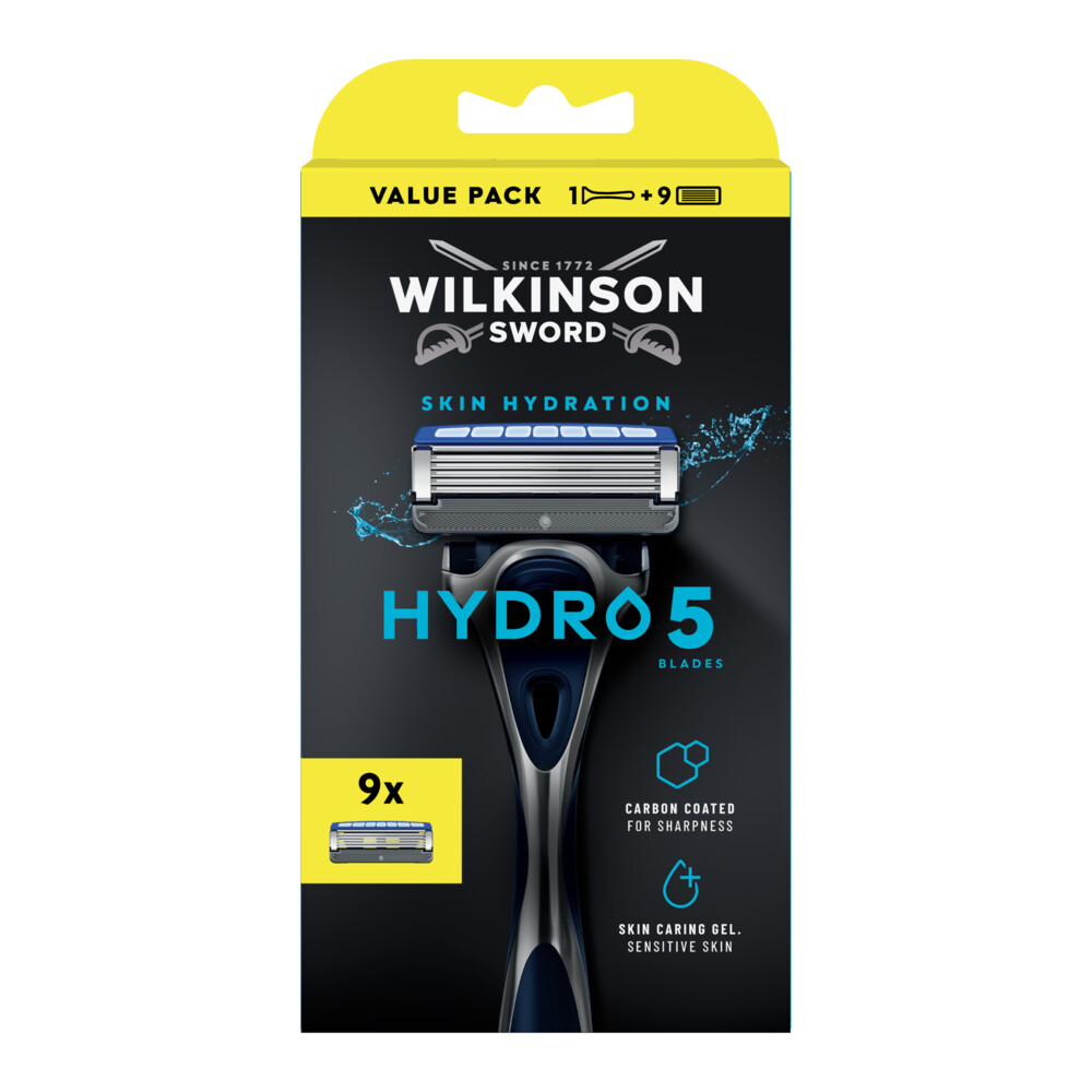 Wilkinson Hydro 5 Scheersysteem + Navulmesjes XL 9 stuks