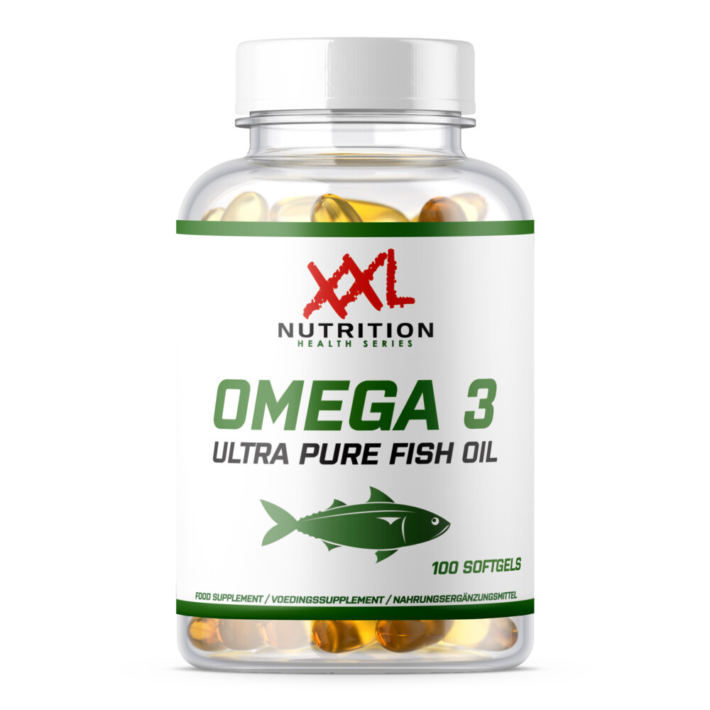 XXL Nutrition Omega 3 Ultra Pure 1000 mg 100 softgels