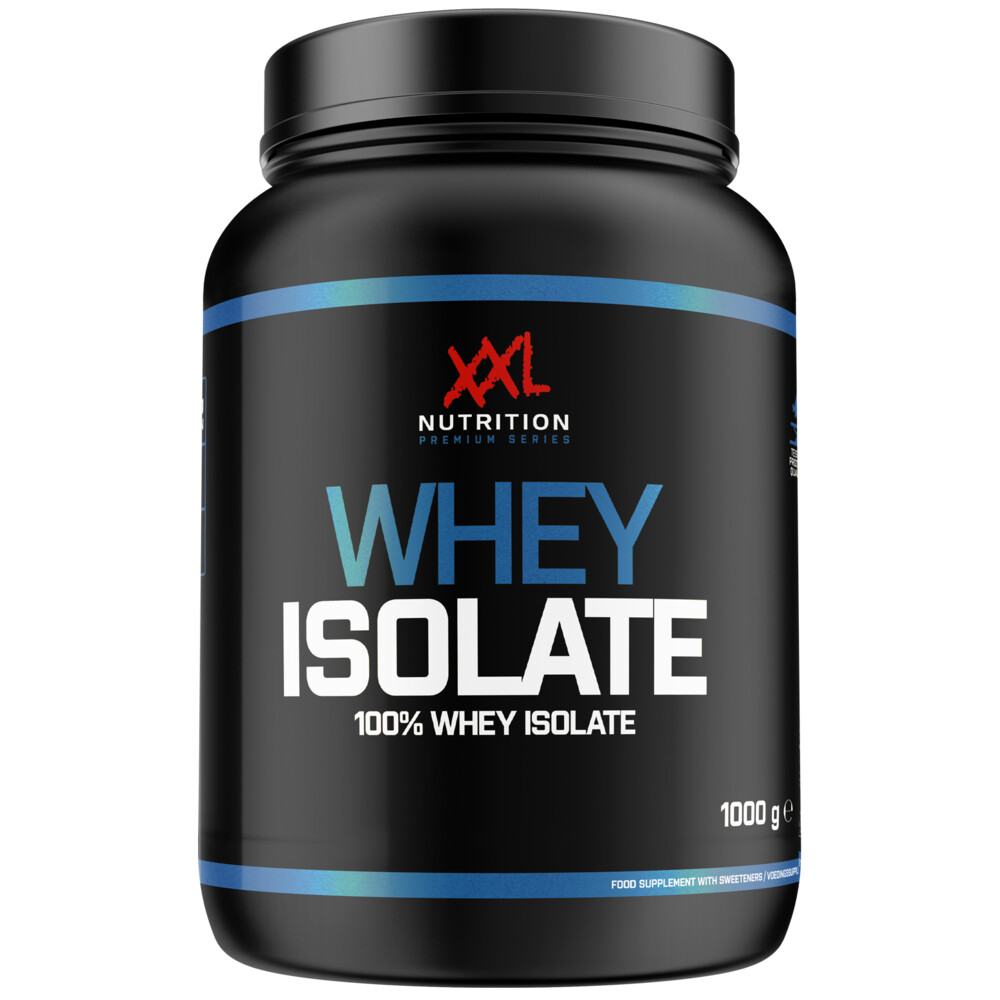 2x XXL Nutrition Whey Isolaat Vanille 1000 gr