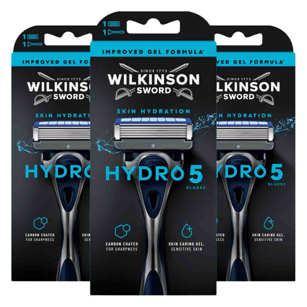 3x Wilkinson Hydro 5 Scheersysteem
