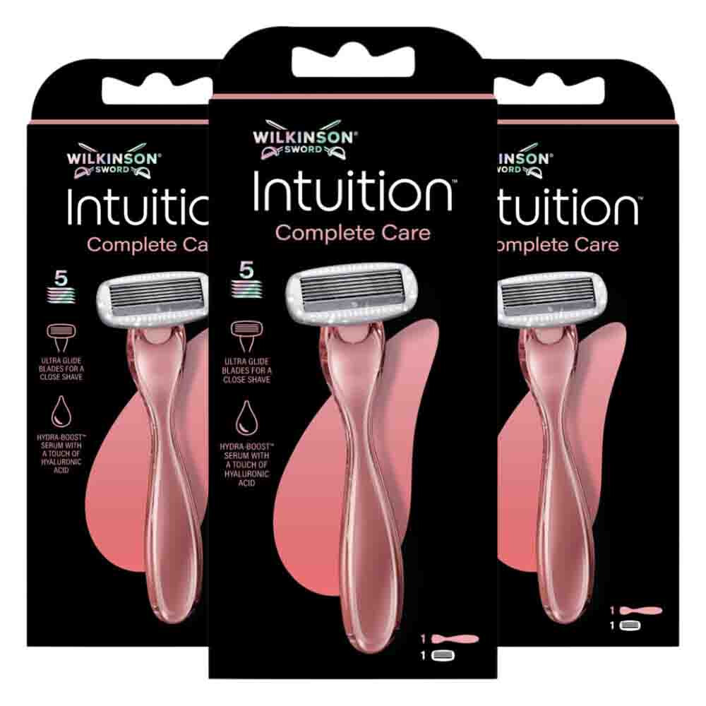 3x Wilkinson Intuition Complete Scheersysteem + Navulmesjes