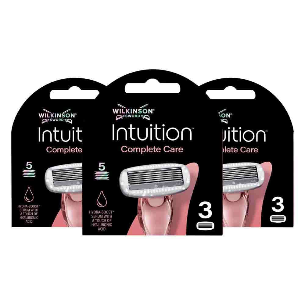 3x Wilkinson Intuition Complete Navulmesjes 3 stuks