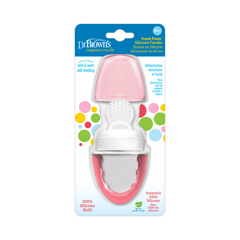 Dr. Browns Fresh Food Feeder Roze