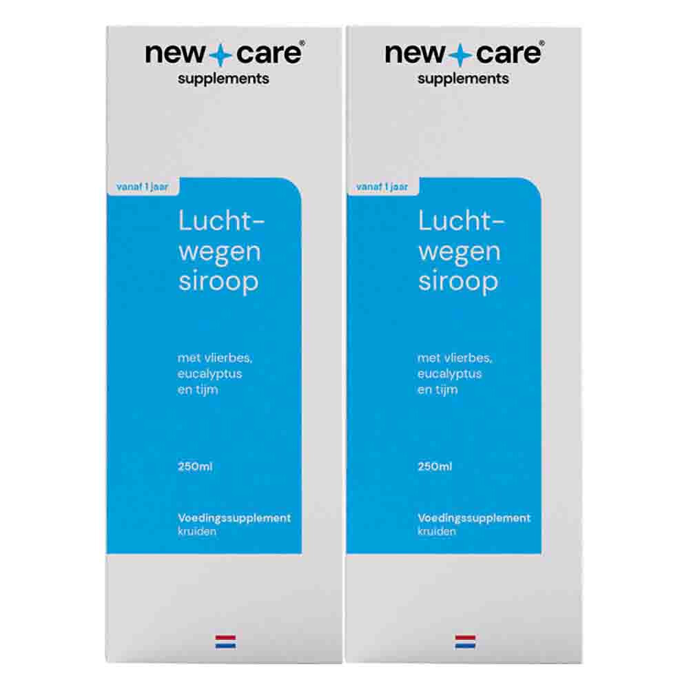 2x New Care Luchtwegen Siroop 250 ml