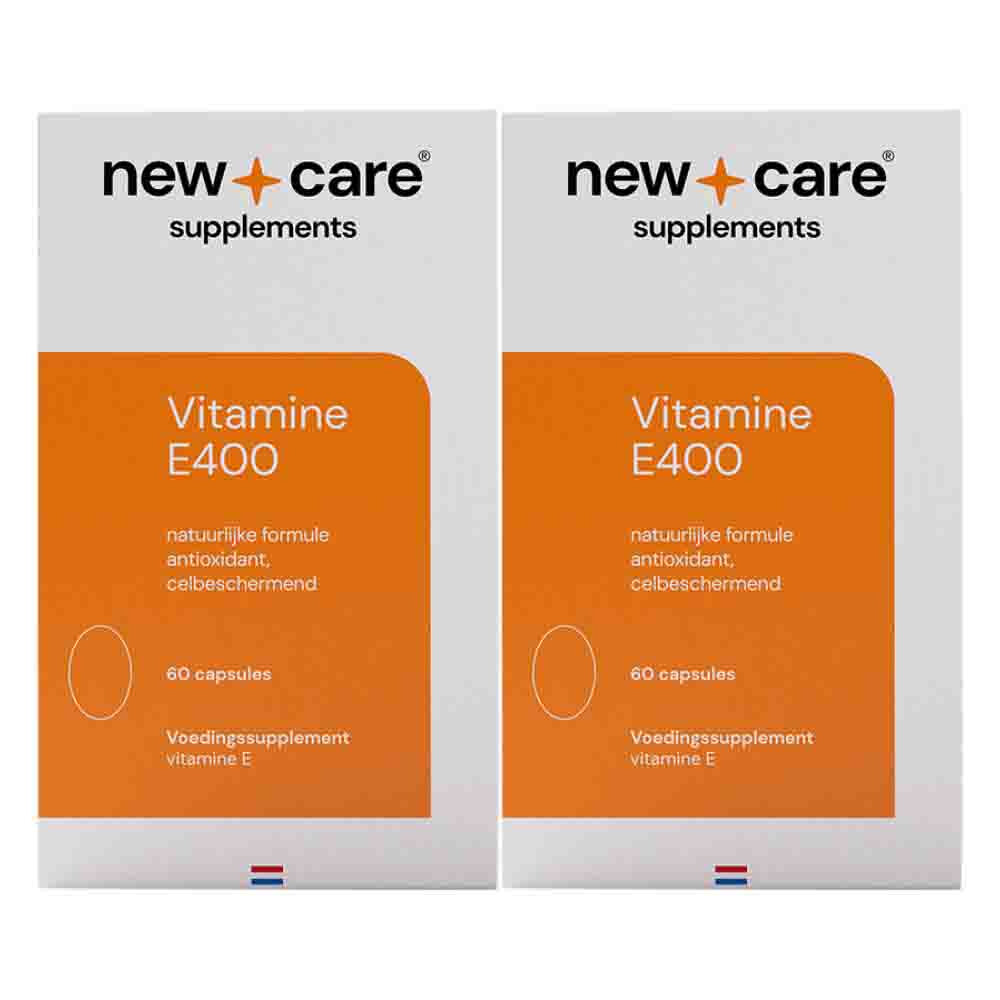 2x New Care Vitamine E400 60 capsules