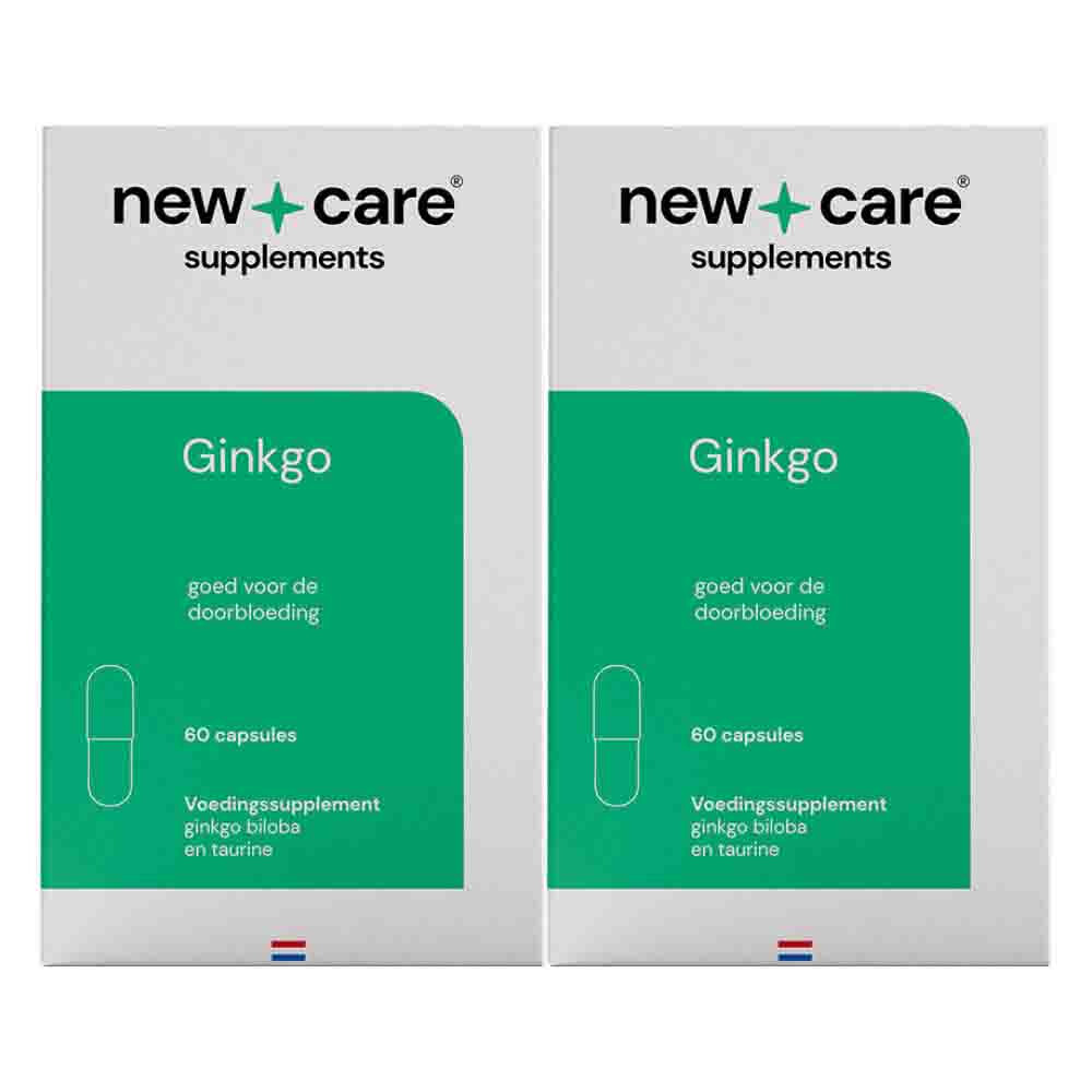 2x New Care Ginkgo 60 capsules