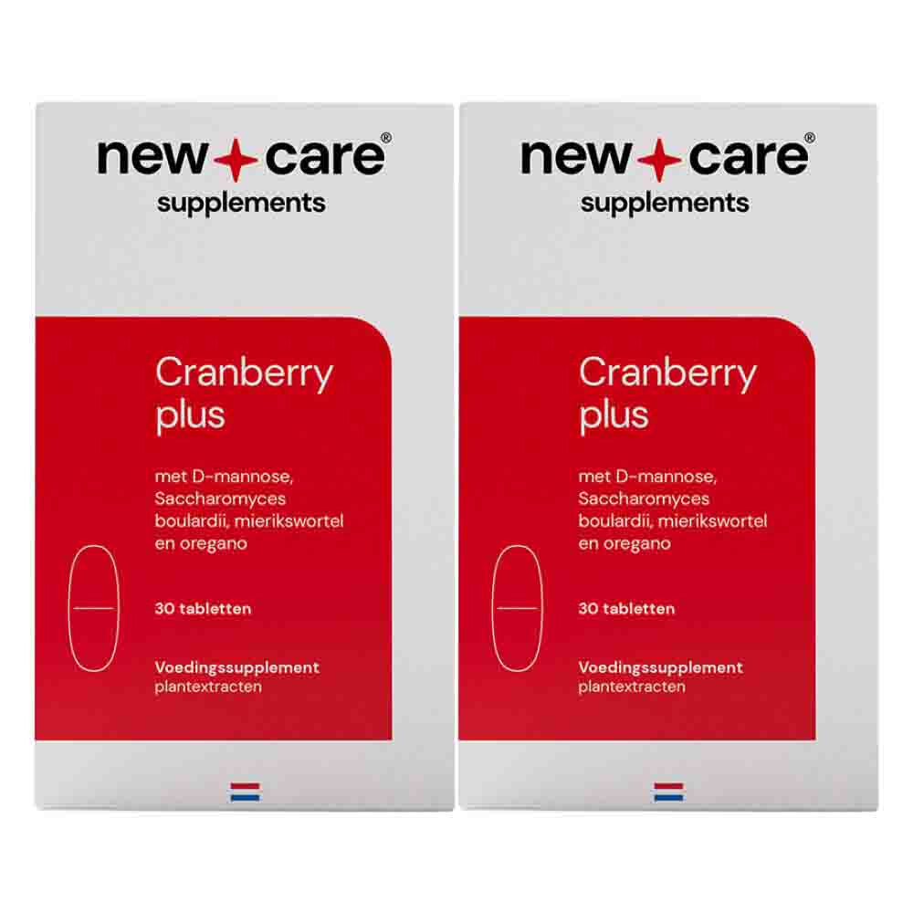 2x New Care Cranberry Plus 30 tabletten