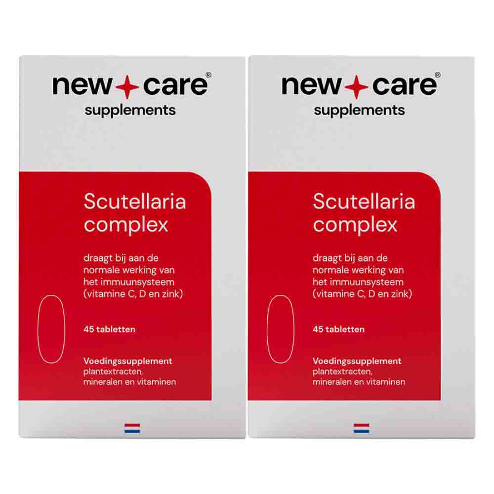 2x New Care Scutellaria Complex 45 tabletten