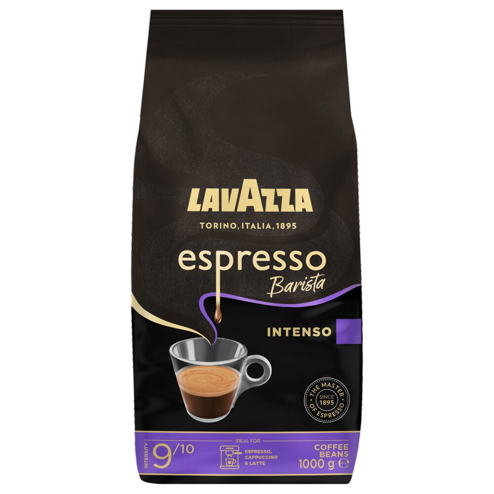 2x Lavazza Espresso Barista Intens Koffiebonen 1 kg