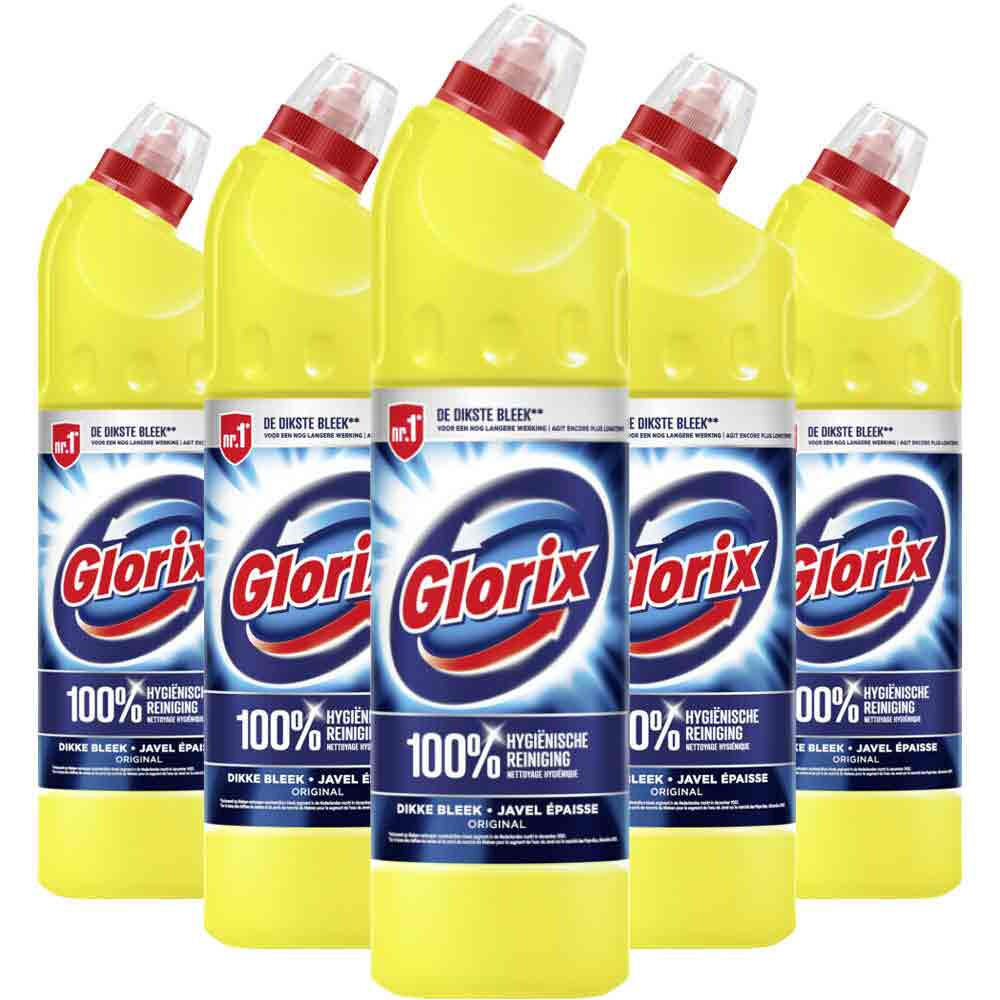 5x Glorix Bleek Original 750 ml