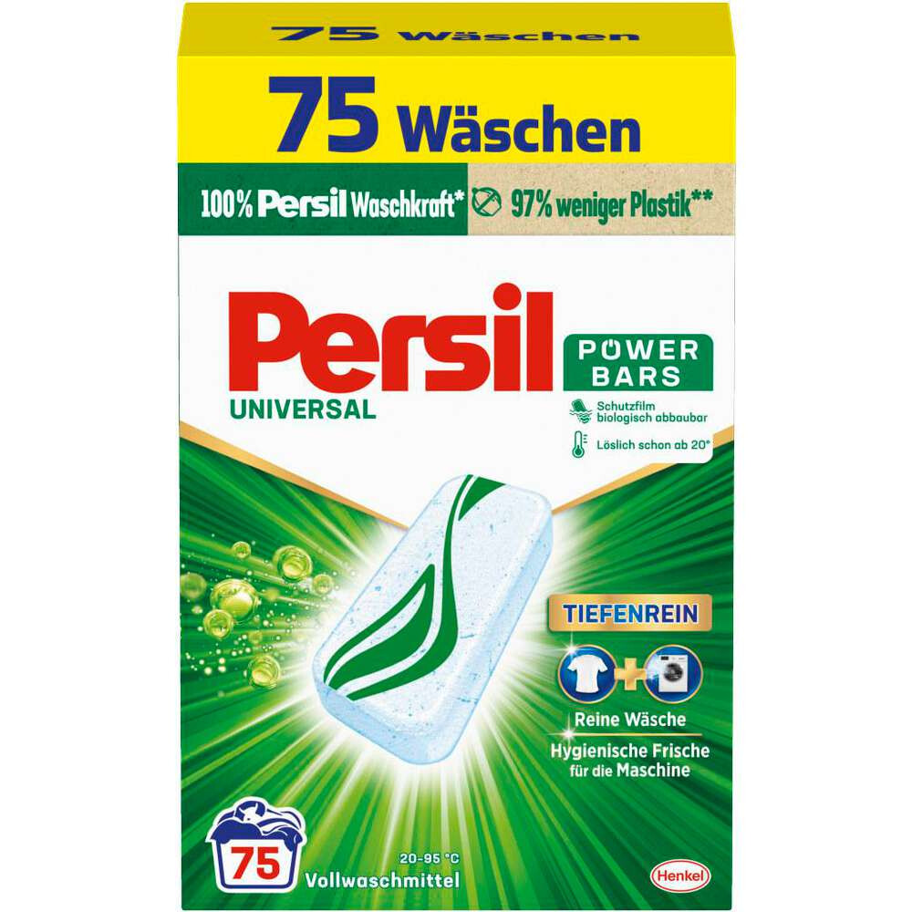 Persil Wasmiddel Power Bars Universal 75 stuks