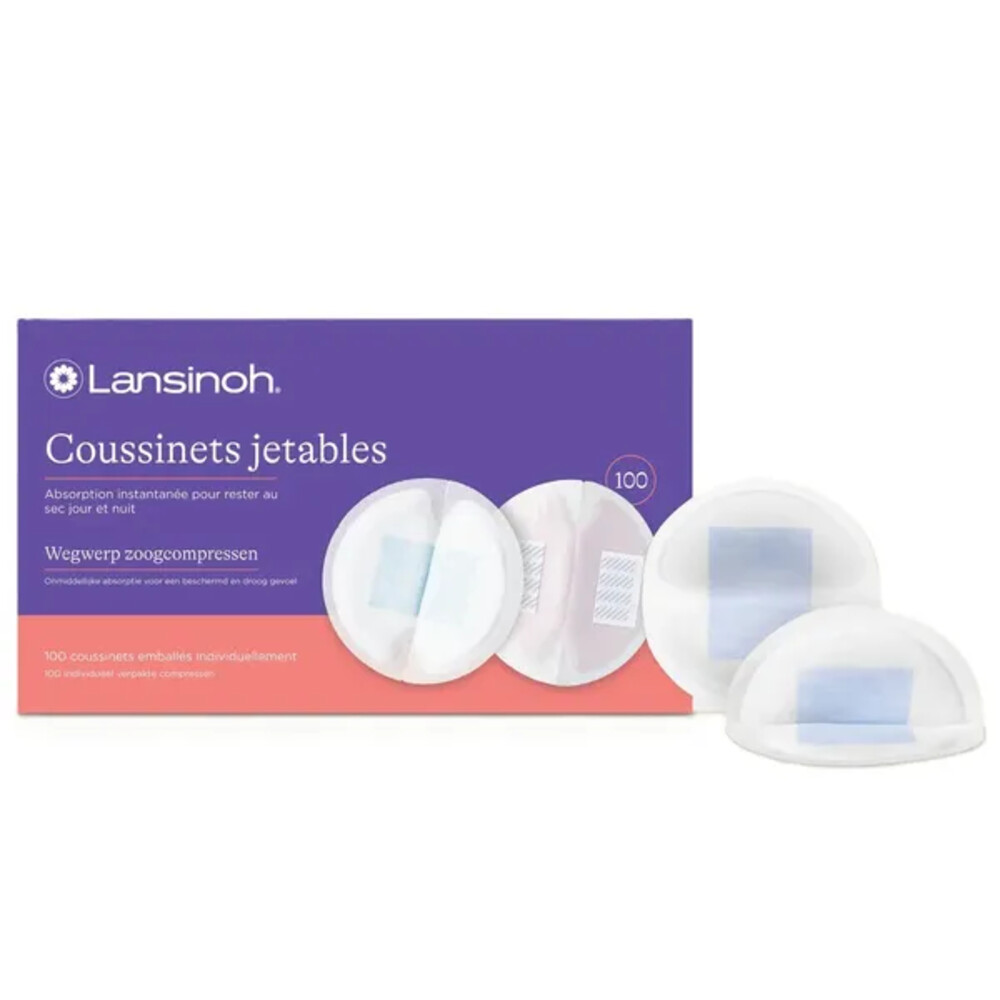 Lansinoh Zoogkompressen Wegwerp 24 stuks